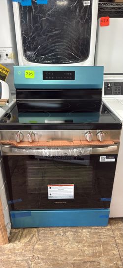 Frigidaire stove 220 electric  stainless steel