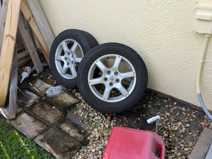 Rim And Tire Altima.. But Fit Many Different Platforms