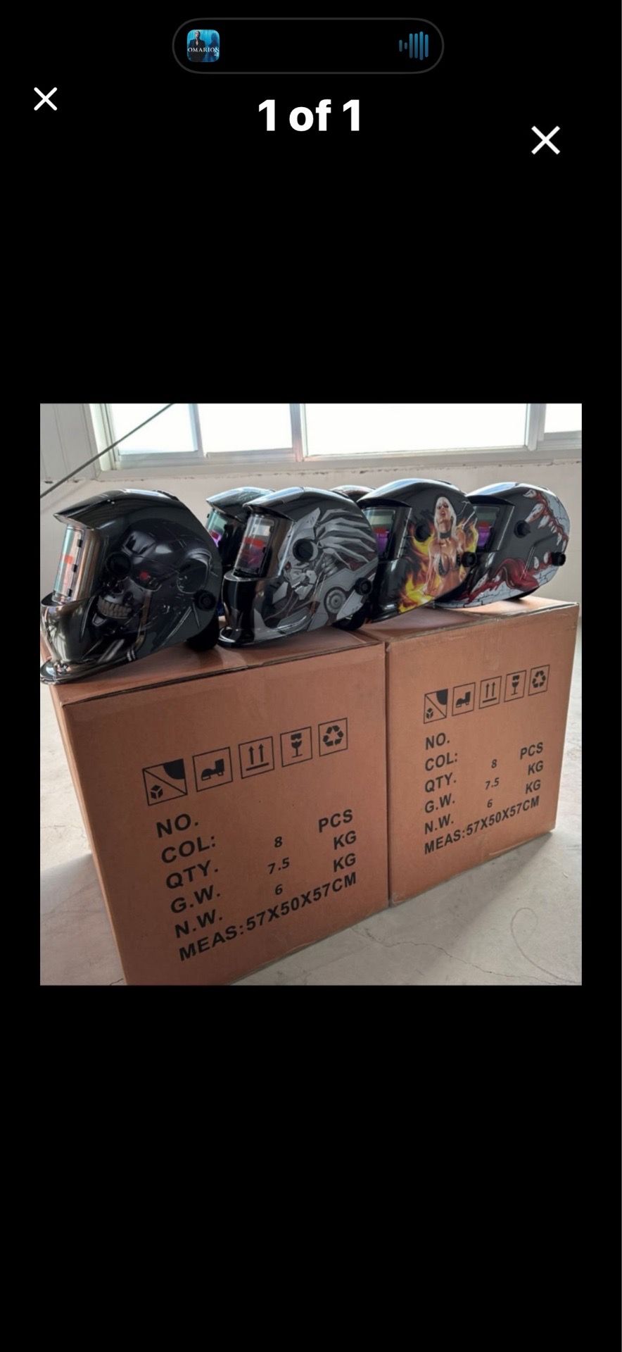 Wading Mask Agriquip darkening welding helmets for Sale in Moreno Valley, CA - OfferUp