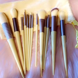 Makeup Brushes And Lashes 