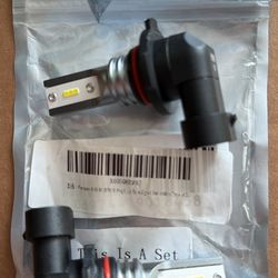 Marsauto H10/9140/9145 Fog Light Bulbs, 10,000 Lumens 600% Brightness 6000K Fog Bulbs, Non-polarity, Powersports Turn Signal Assemblies(Pack of 2)  Ef