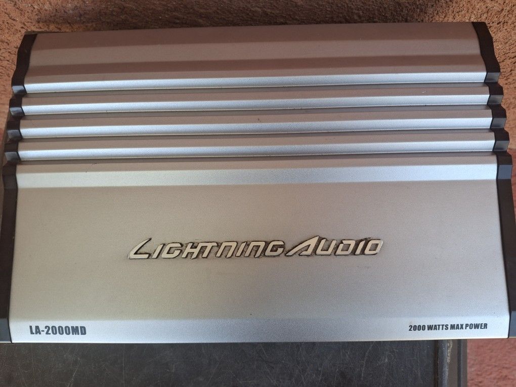 AMPLIFICADOR AMPLIFIER 2000.1 MONO BLOCK GOOD CONDICIÓN ABLO ESPAÑOL