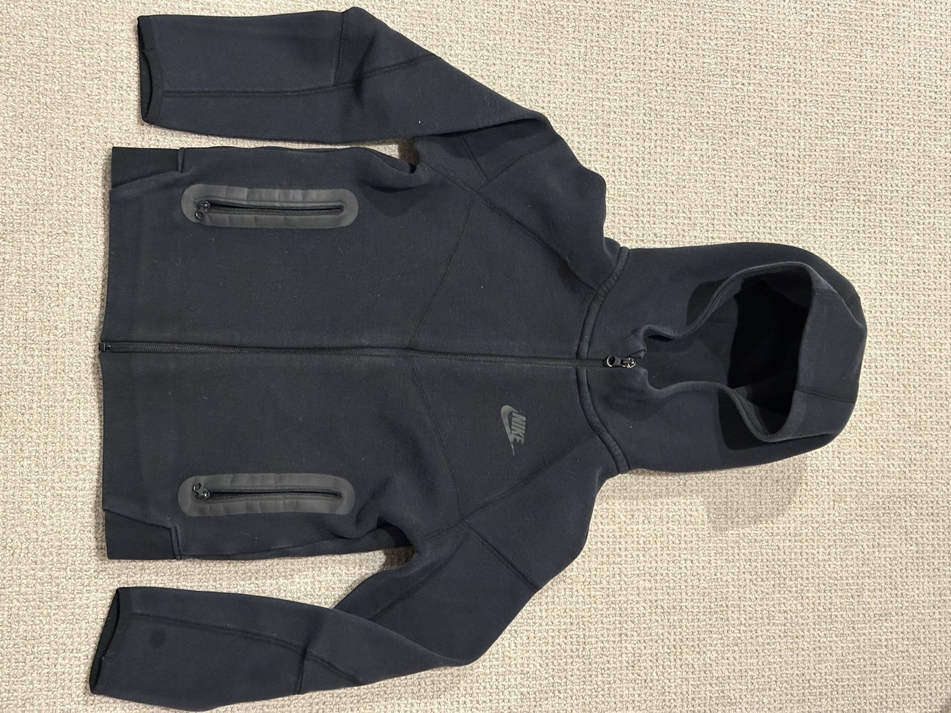 Youth Nike Tech Hoodie (Black)