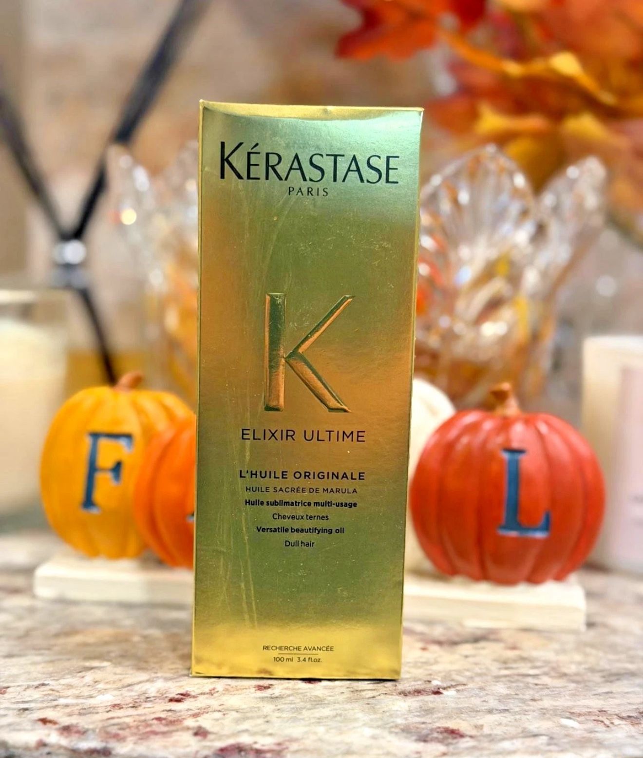 Kérastase Elixir Ultime Yellow Beautifying Hair Oil 100ml / 3.4oz–New