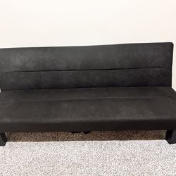 Futon Sofa Bed - Black Color 