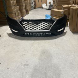 For 2019 2020 2021 Hyundai Tucson Complete Front Bumper Kit Assembly Grille 
