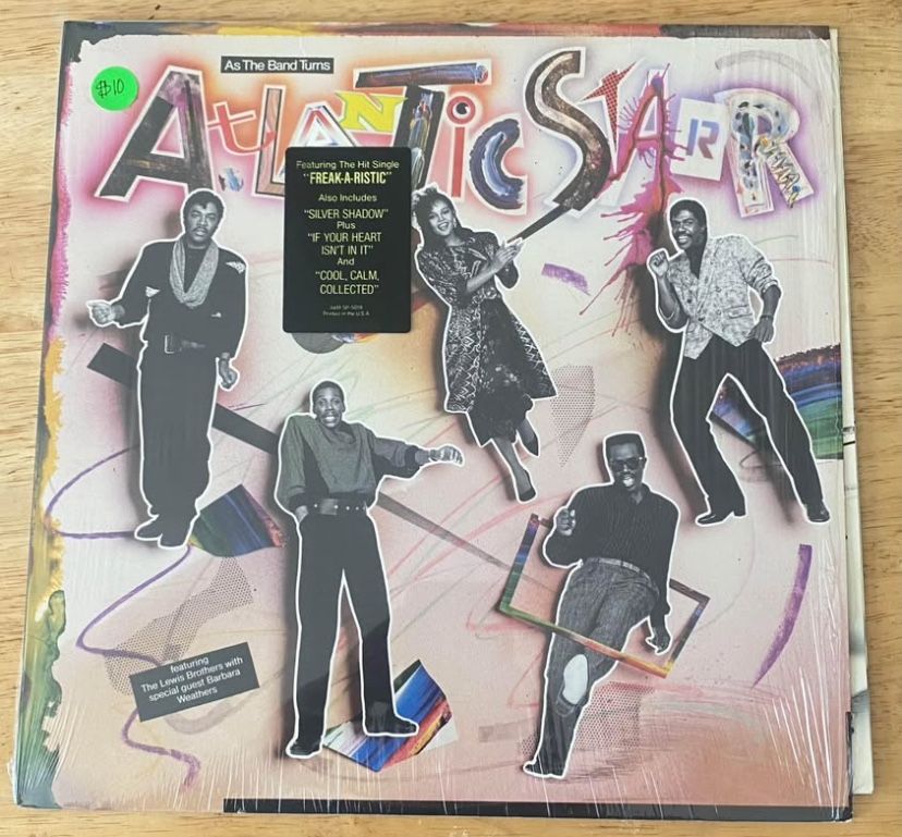 1985 Atlantic Star | As The Band Turns | 🎶 Secret Lovers🎶 ***VINLY**