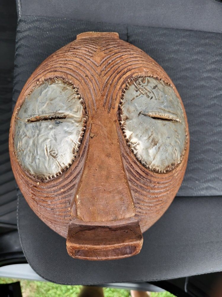 West African Dan Tribe Wooden Mask