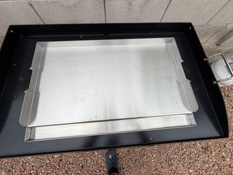 Stainless steel flat top cook top