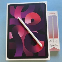  Apple iPad 5th Generation (M1 Chip / Pink Color) 64Gb With Pen, Keyboard Accessories 