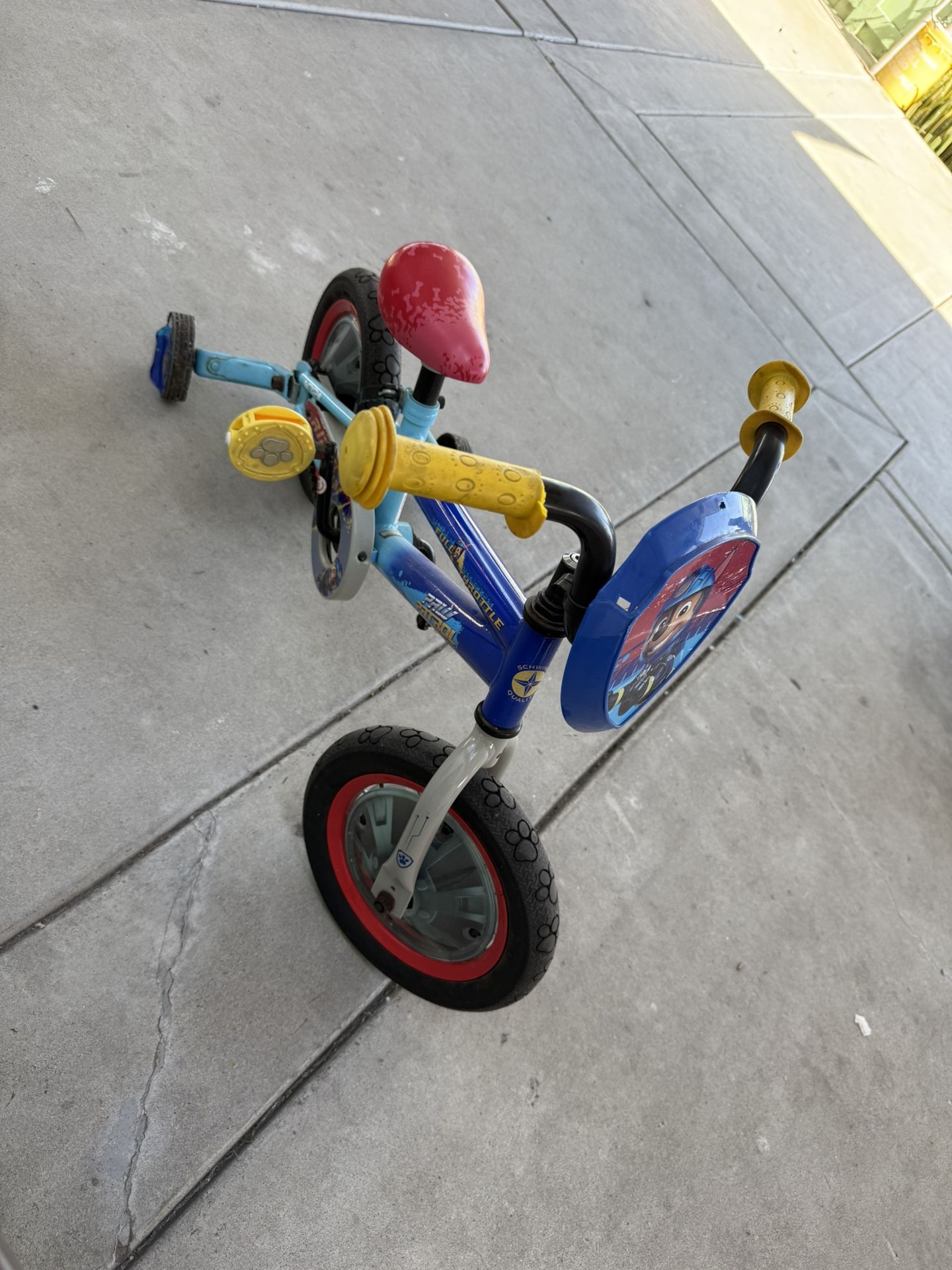 Paw patrol bike