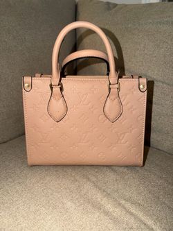 Pink LV Monogram Purse