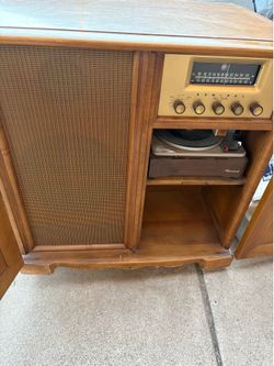 Vintage Admiral high fidelity stereo & record console