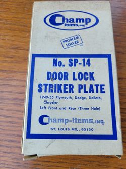 Door Lock Striker Plate 49-55
