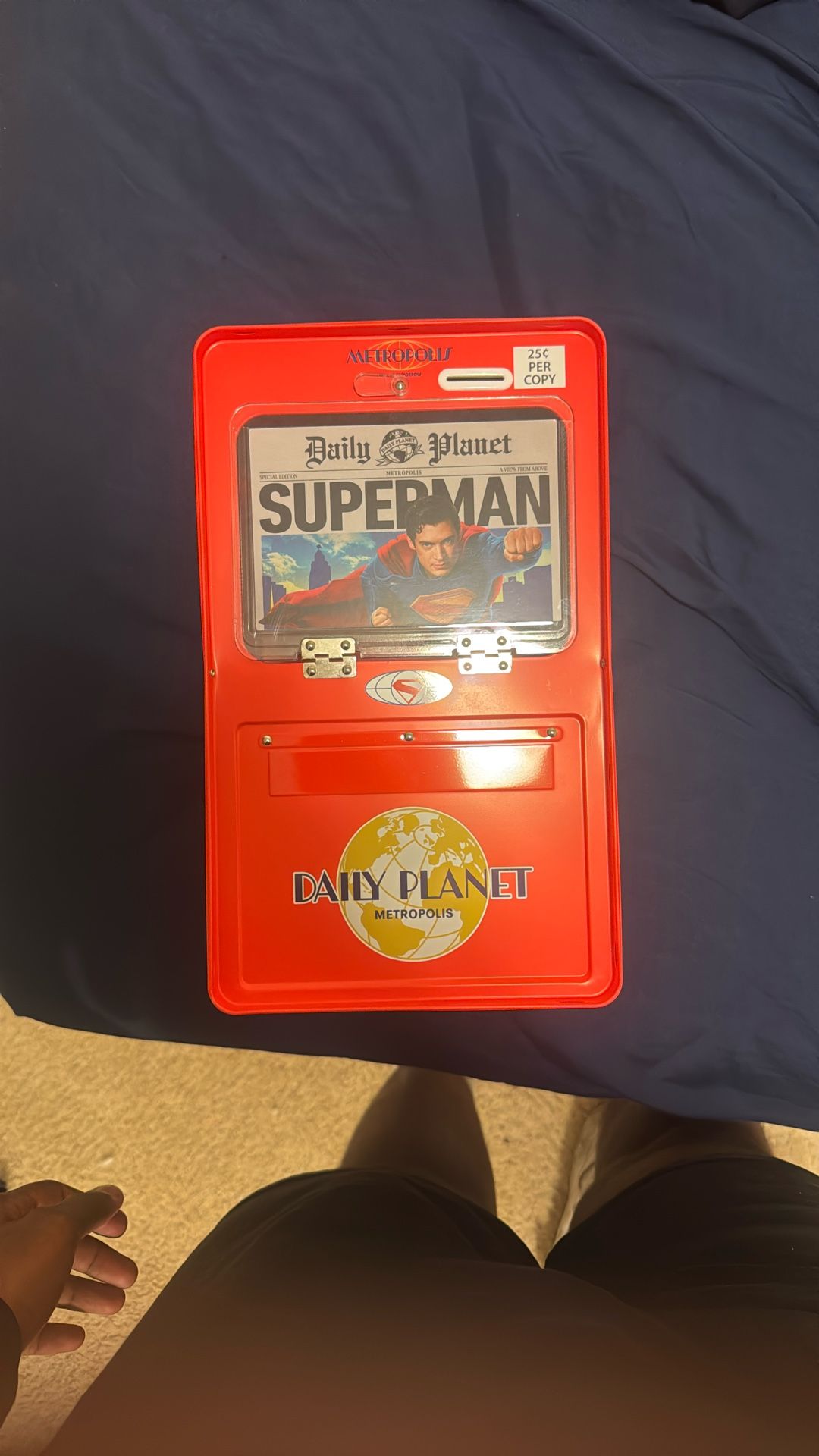 Superman 2025 Popcorn Bucket