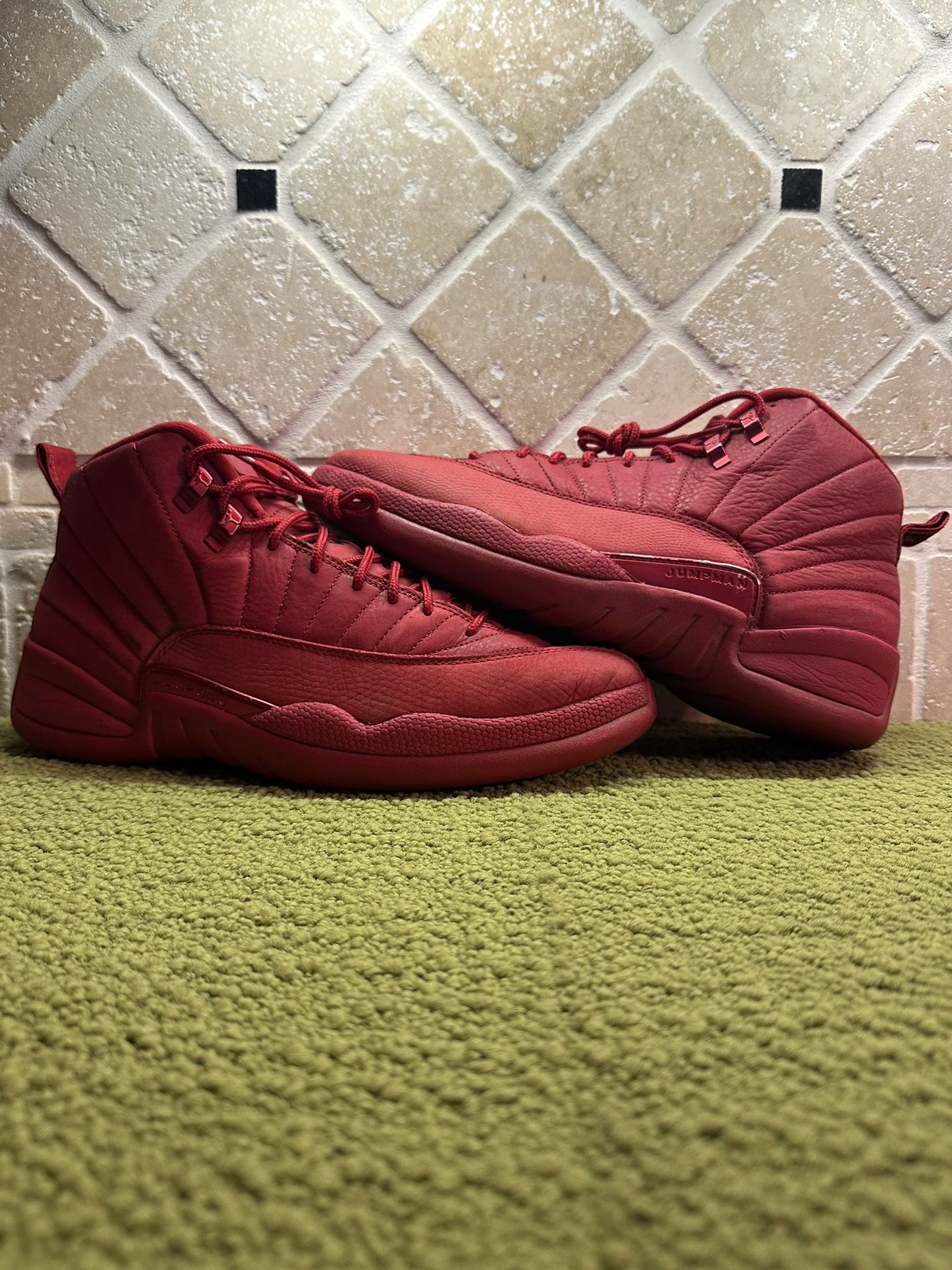 Jordan 12s “Red suede” -Size 11M -No box -Used