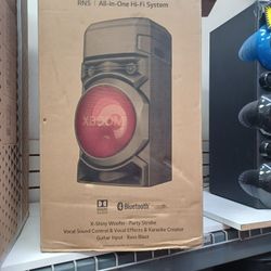 LG Xboom Quality Bluetooth Party Kareoke Speaker. Brand New SEALED