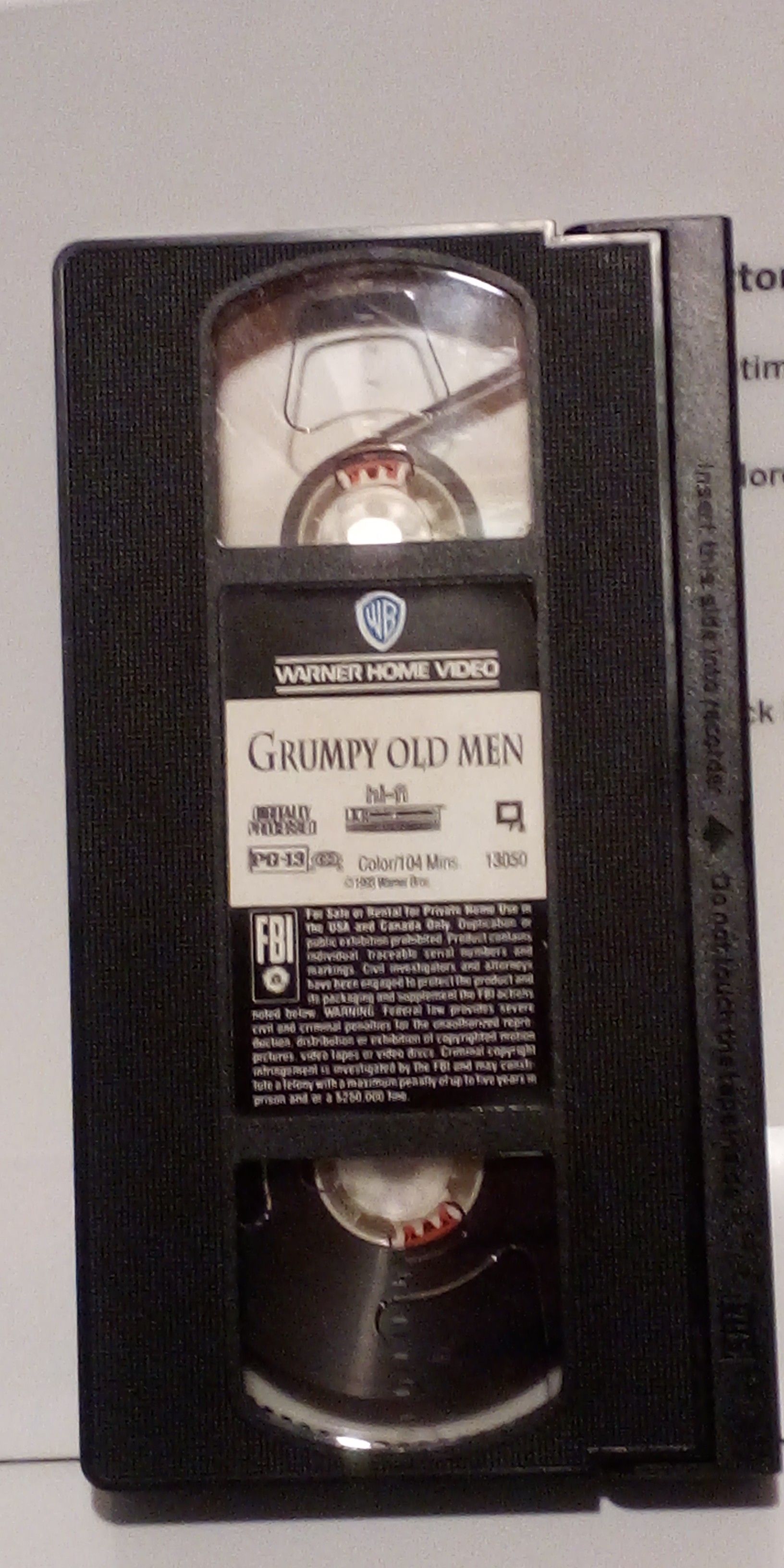 Grumpy Old Man Vhs