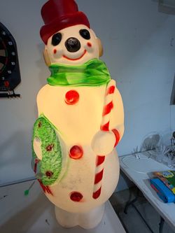 46” Snowman Blow Mold