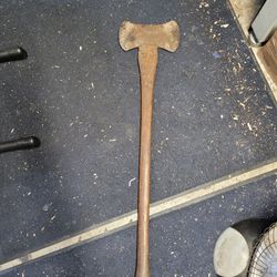 Vintage Double Bit Axe
