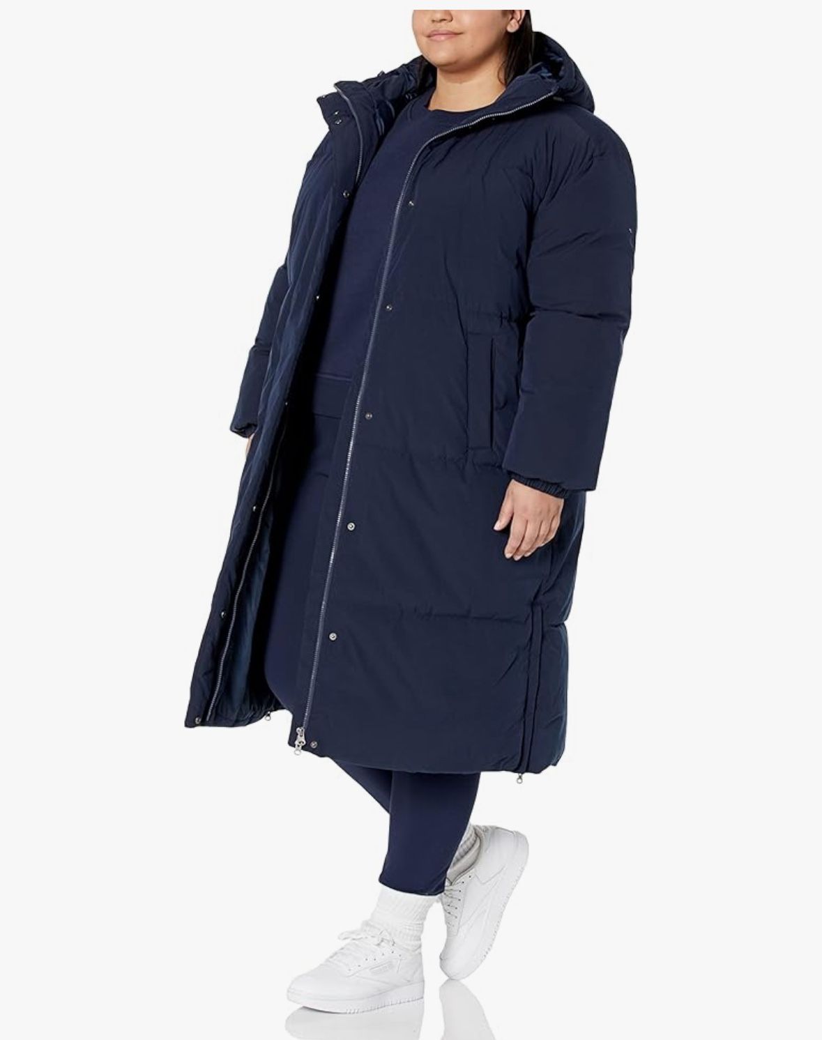 NWT 5XL Women’s Amazon Essentials Long Puffer Jacket (Oversized Style)