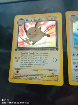 Rare-ish Pokemon cards