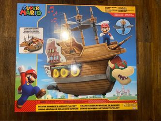 Deluxe Bowser’s Airship Play Set/ NINTENDO & JAKKS PACIFIC