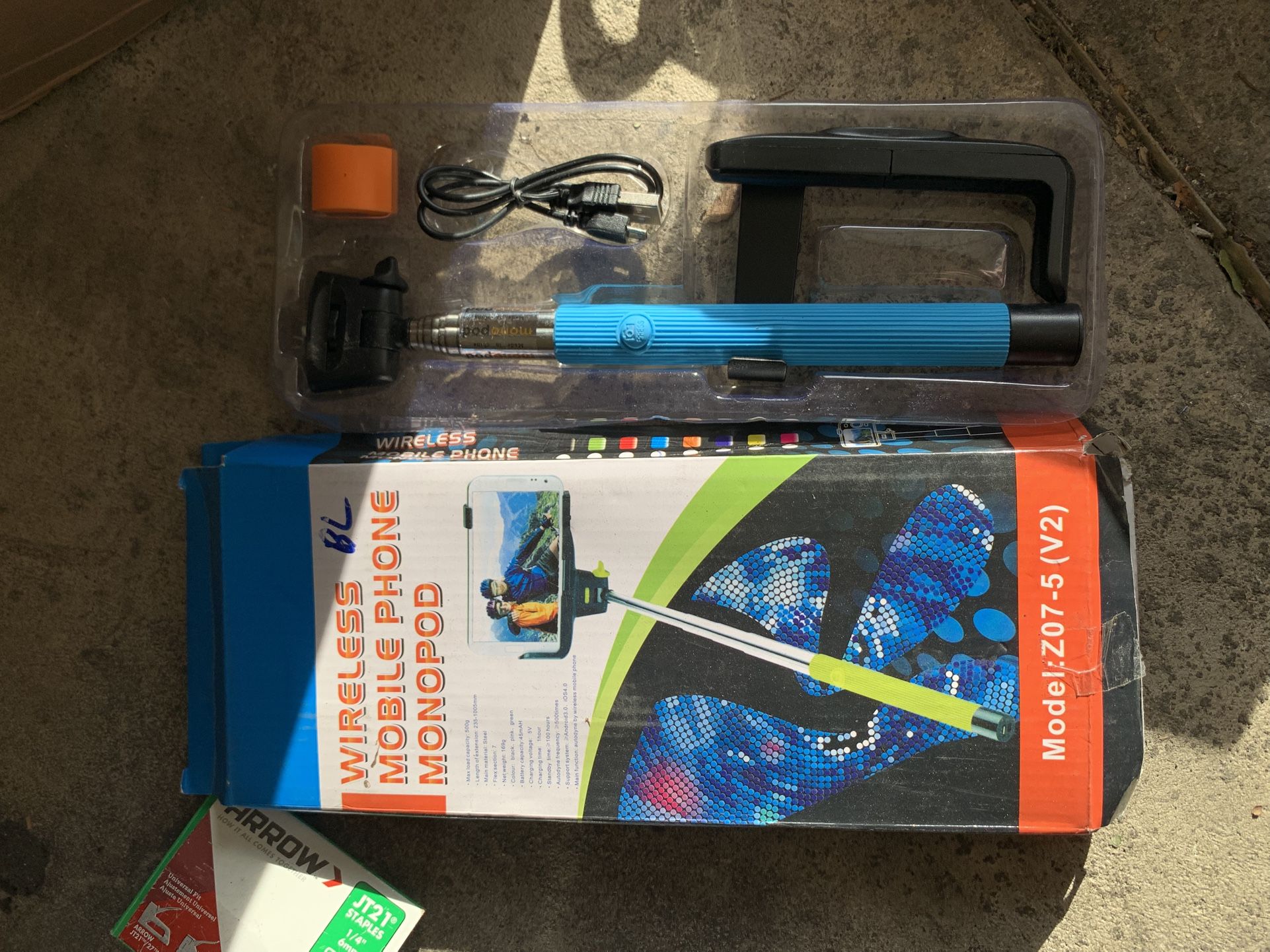 Wireless Mobilphone Monopod