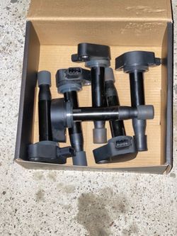 NGK Spark Plugs and Ignition Coil Set