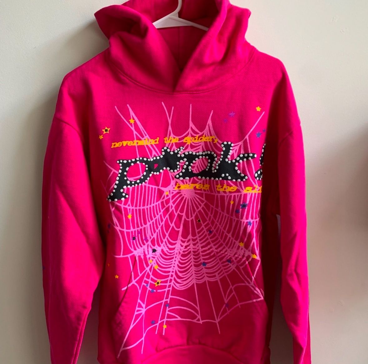Pink Sp5der Hoodie
