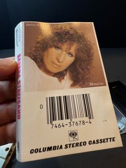 Barbra Streisand Memories Cassette Tape 1981 Columbia TCT 37678 Vtg Untested