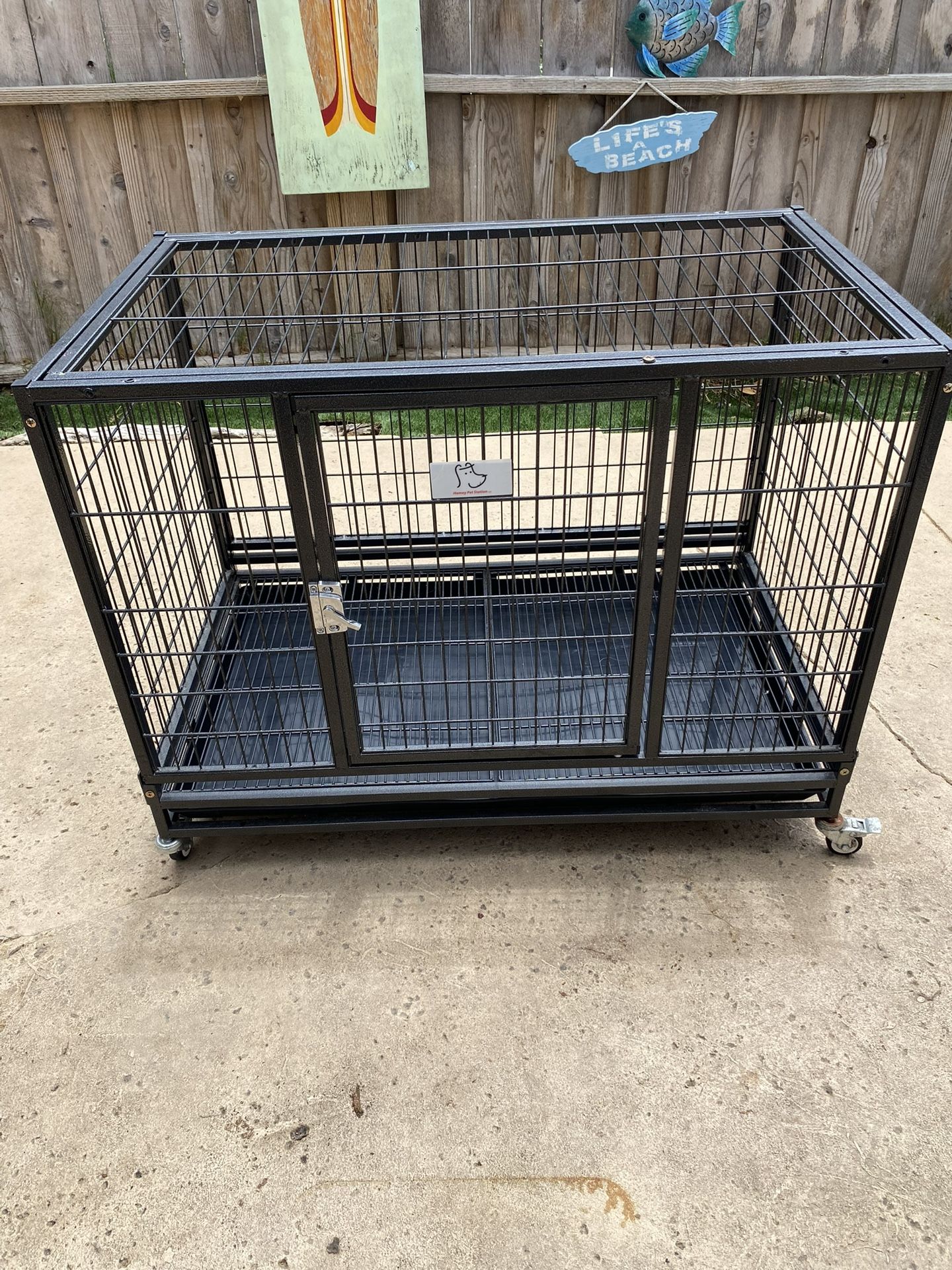 Dog Crate With Wheels
