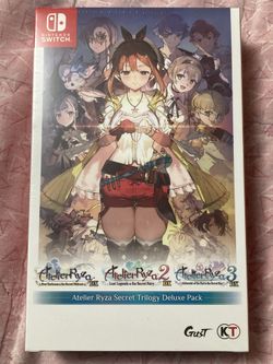 Atelier Ryza Secret Trilogy DX USA Switch New Special Rpg Game Switch All DLC Re