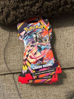 Pokémon Chaos Rising TCG Booster Packs