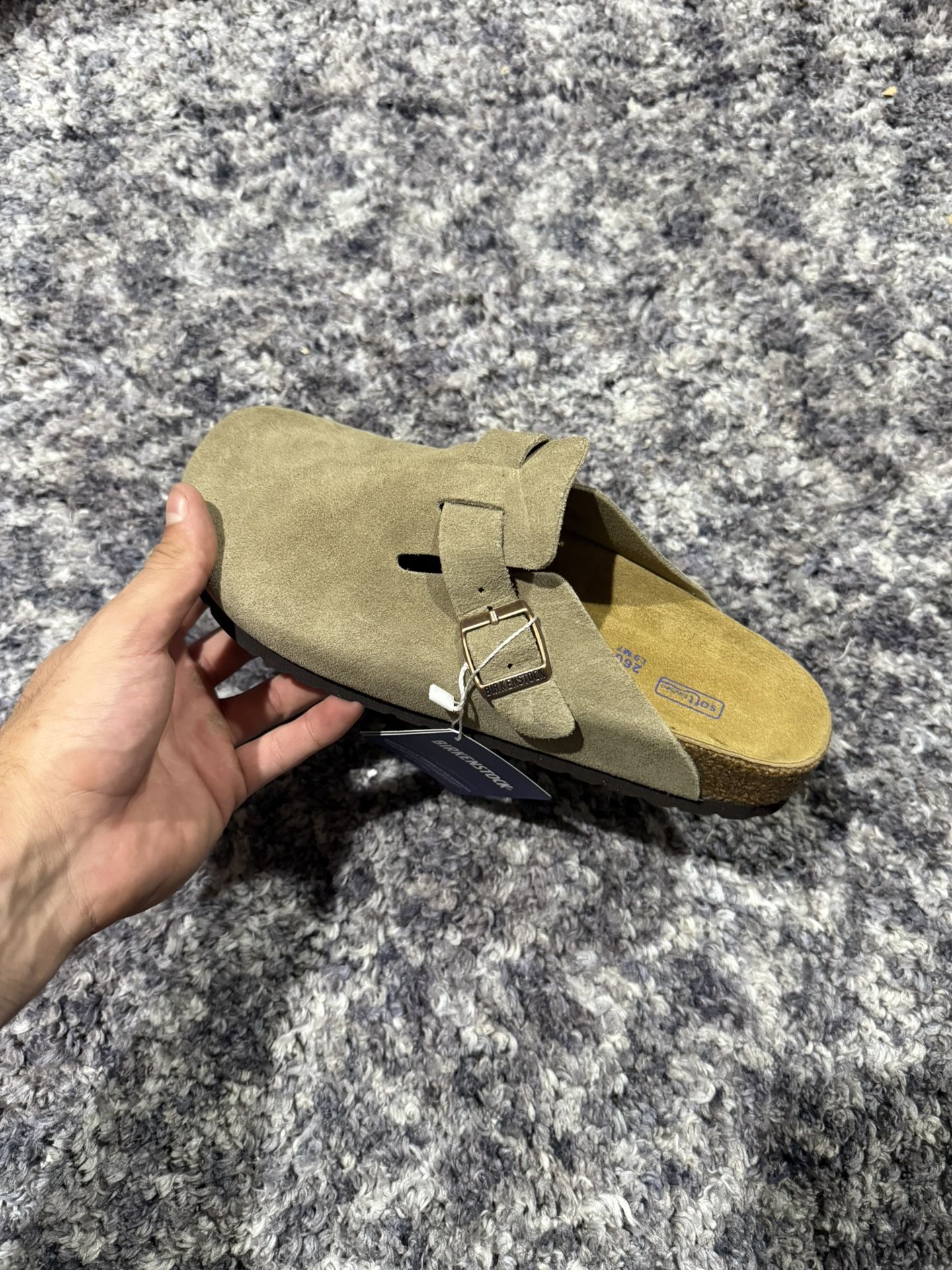 Birkenstock Boston Clog ‘Taupe’ Size 38 / 40