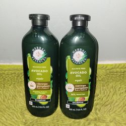 2 Shampoo 13.5oz Herbal Essences Avocado Oil Repair