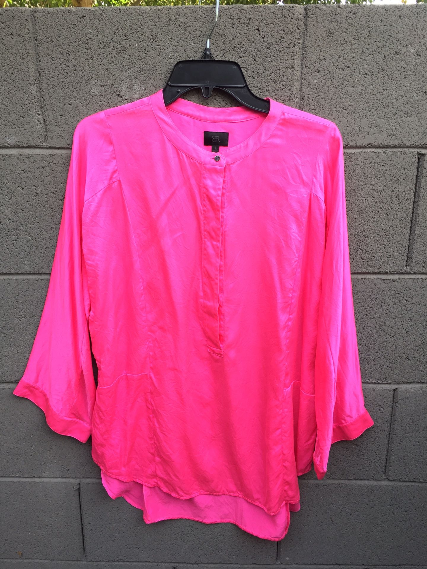 Banana Republic Silk Shirt, Large