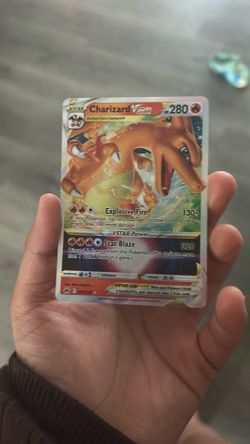 Charizard V Star Pokémon Card Great Condition