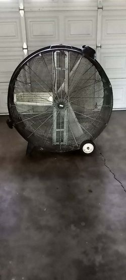 Construction drum Fan