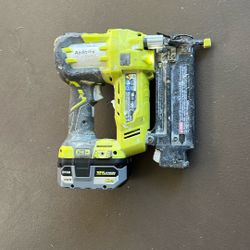 Ryobi 18-Gauge Brad Nailer.