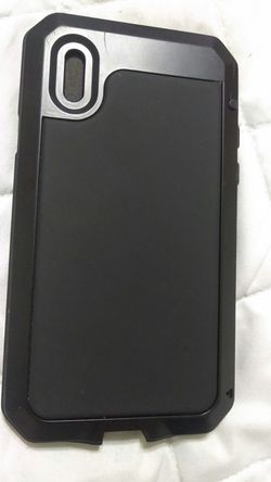 IPhone x stainless steel case