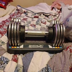 Reebok 25 Lb Adjustable Barbell