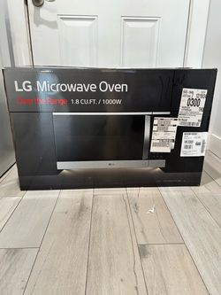 microwave over the range 1.8 cu /f t new