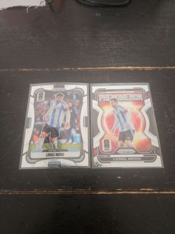 2026 Panini Prizm World Cup Lionel Messi Base and Insert