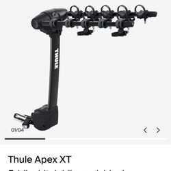 5 Bike Rack Receiver Hitch With Lock