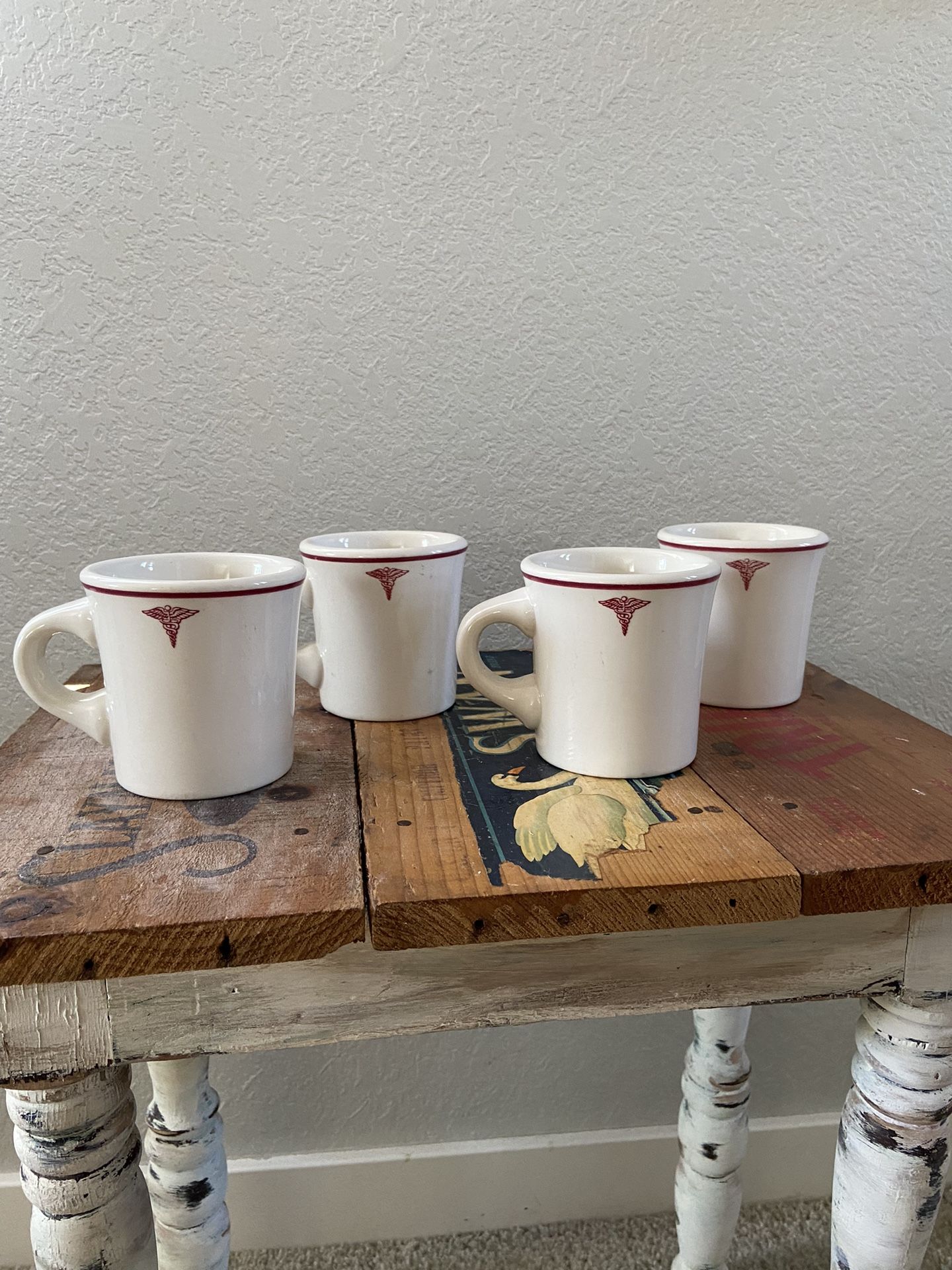 Antique Army Medical Corps Mugs