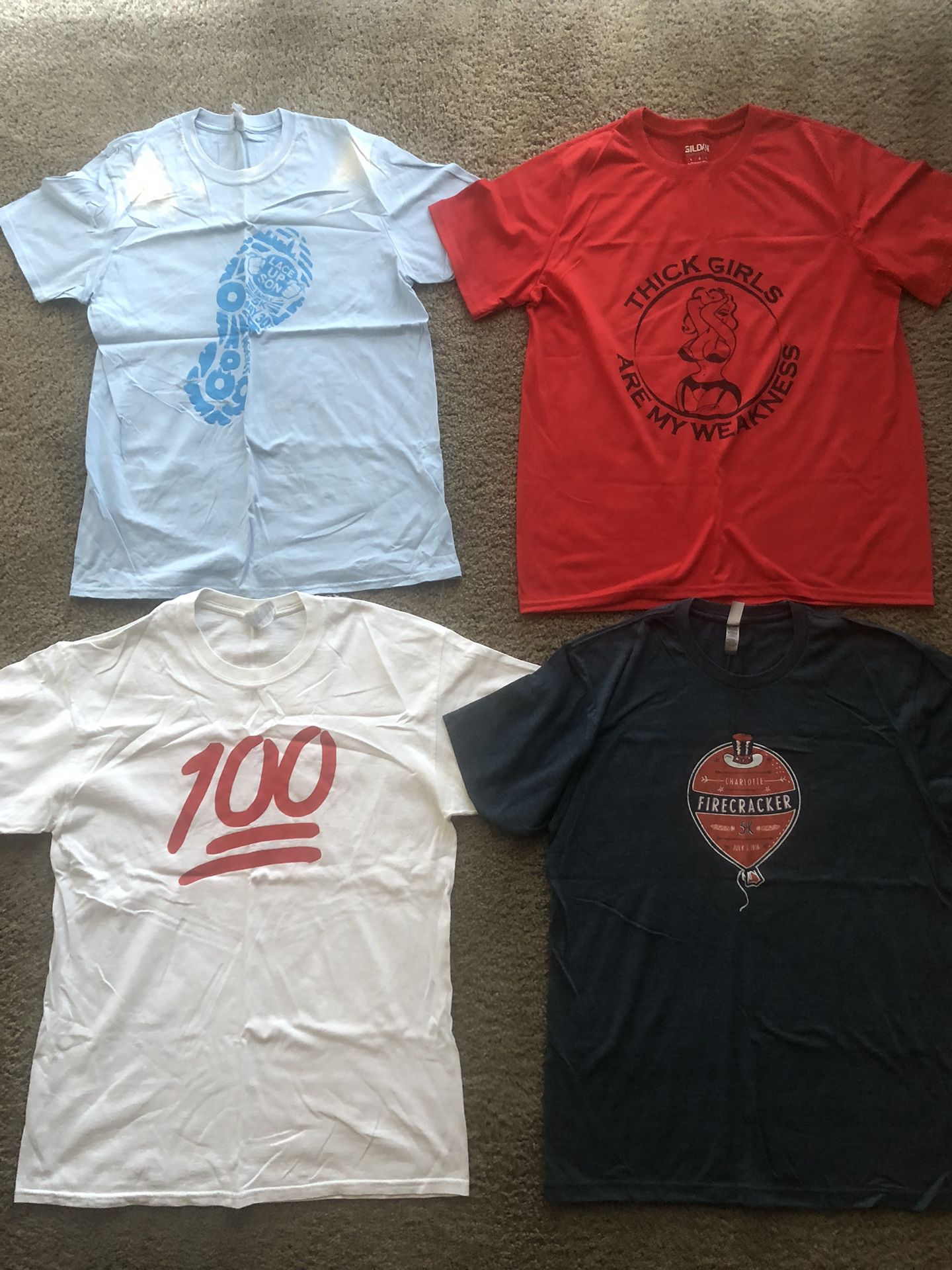 T Shirts Size Large $15 Each Or Best Offer
