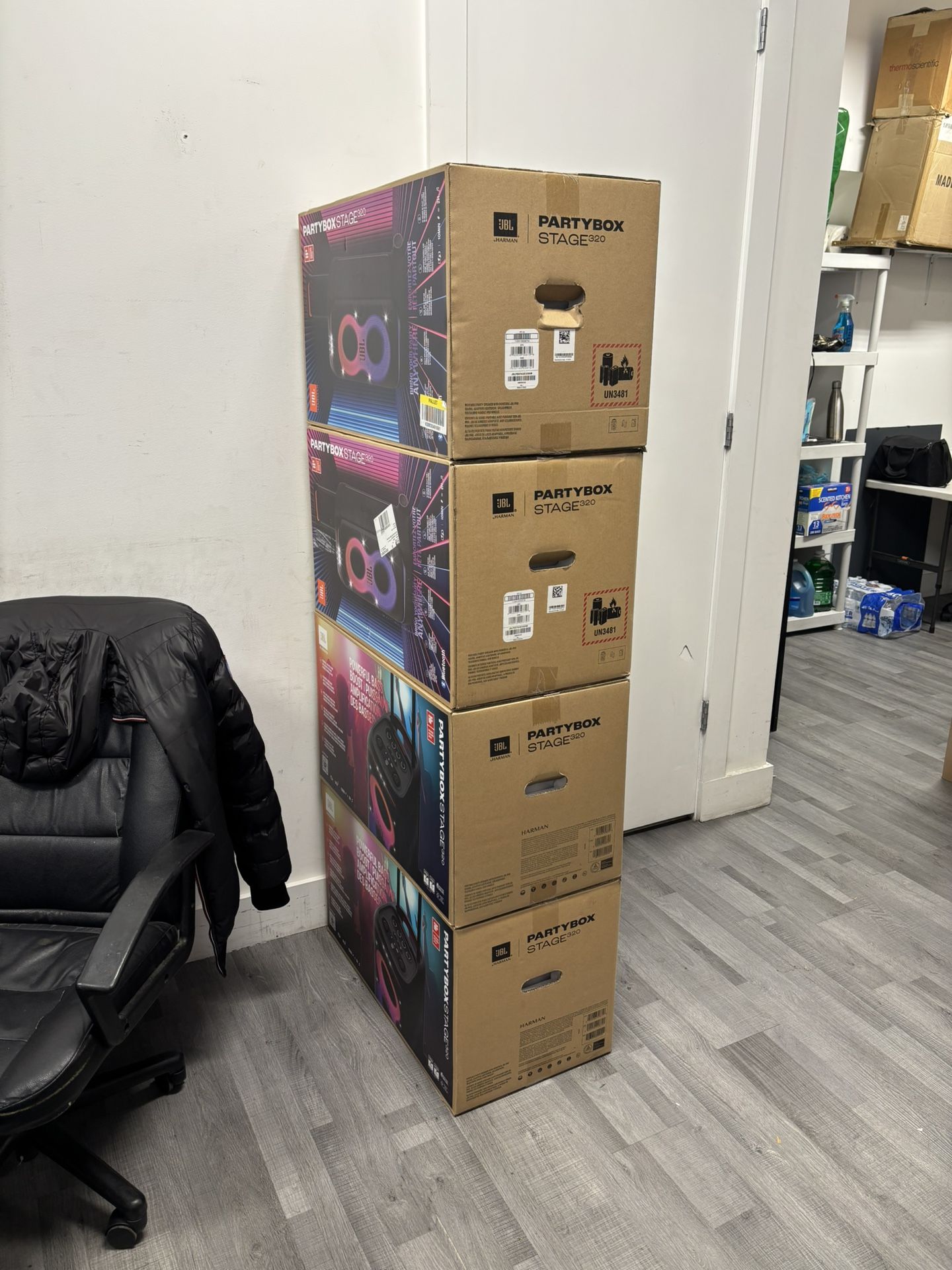 JBL PartyBox Stage 320 Portable Party Speaker