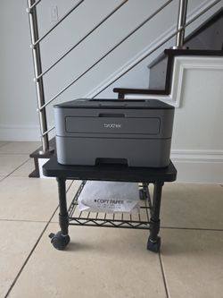 Brother HL-L2320D Printer with Table