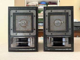 Sony Powered Speaker Pair #SRS-150